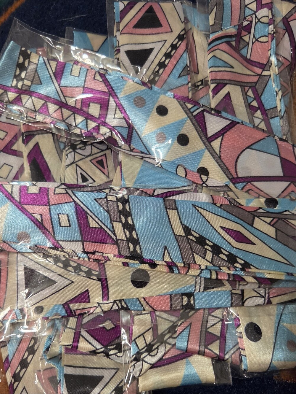 Purse Scarves Geometric Print (5)